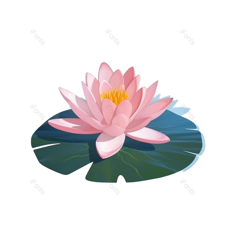 叶子图片,装饰元素,荷花PNG,夏天免抠素材